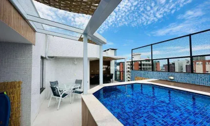 Cobertura com 6 dormitórios à venda, 280 m² - Riviera Módulo 6 - Bertioga/SP