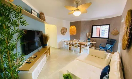 Apartamento com 3 dormitórios à venda, 93 m² - Riviera Módulo 6 - Bertioga/SP