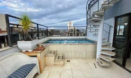 Cobertura com 3 dormitórios à venda, 145 m² por R$ 600.000,00 - Enseada - Guarujá/SP
