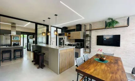 Casa com 5 dormitórios à venda, 350 m² - Riviera de São Lourenço - Bertioga/SP