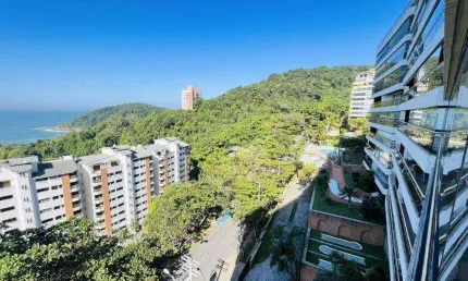 Apartamento com 4 dormitórios à venda, 189 m² por r$ 1.200.000,00 - morro sorocotuba - guarujá/sp