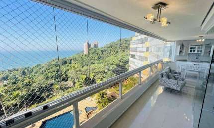 Apartamento com 4 dormitórios à venda, 170 m² por R$ 1.400.000,00 - Morro Sorocotuba - Guarujá/SP