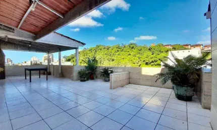 Cobertura com 3 dormitórios à venda, 228 m² por r$ 850.000,00 - enseada - guarujá/sp