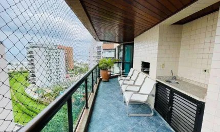 Apartamento com 3 dormitórios à venda, 112 m²- Riviera de São  Lourenço - Bertioga/SP