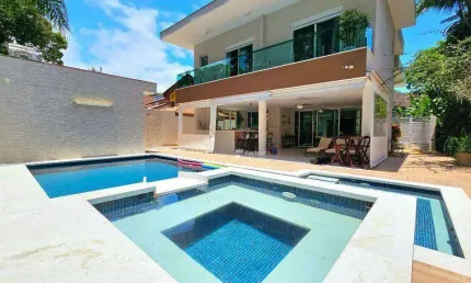 Casa com 5 dormitórios à venda, 400 m² - Riviera de São Lourenço - Bertioga/SP