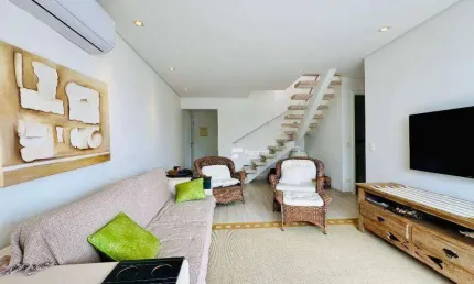 Cobertura com 4 dormitórios à venda, 186 m²  - Riviera de São Lourenço - Bertioga/SP
