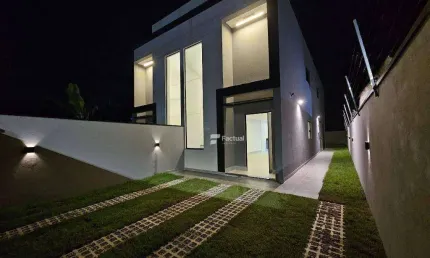 Casa com 3 dormitórios à venda, 118 m² - Parque Estoril - Bertioga/SP