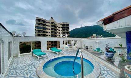 Cobertura com 2 dormitórios à venda, 183 m² por R$ 750.000,00 - Enseada - Guarujá/SP