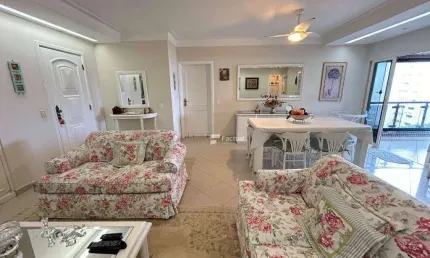 Apartamento com 3 dormitórios à venda, 135 m² - Riviera de São Lourenço - Bertioga/SP