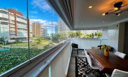 Apartamento com 4 dormitórios à venda, 161 m²- Riviera de São Lourenço - Bertioga/SP