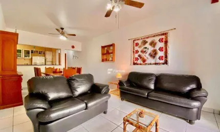 Apartamento com 3 dormitórios à venda, 91 m² por r$ 320.000,00 - enseada - guarujá/sp