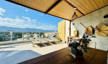 Cobertura com 2 dormitórios à venda, 124 m² - Riviera de São Lourenço - Bertioga/SP