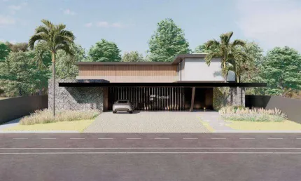 Casa com 5 dormitórios à venda, 610 m² por R$ 6.500.000,00 - Park Lane - Guarujá/SP