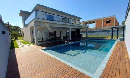 Casa em condomínio fechado com 4 quartos à venda na Rua Um, 113, Balneário Praia do Pernambuco, Guarujá