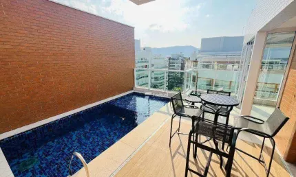 Cobertura com 4 dormitórios à venda, 258 m² - Riviera de São Lourenço - Bertioga/SP