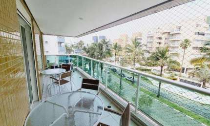 Apartamento com 3 dormitórios para alugar, 84 m²  - Riviera de São Lourenço - Bertioga/SP