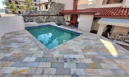 Cobertura com 3 dormitórios à venda, 220 m² por r$ 950.000,00 - enseada - guarujá/sp