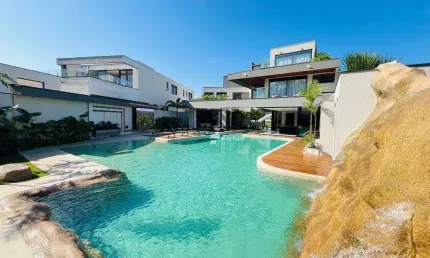 Casa com 8 dormitórios à venda, 926 m² riviera - bertioga/sp