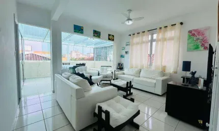 Cobertura com 3 dormitórios à venda, 161 m² por r$ 500.000,00 - enseada - guarujá/sp