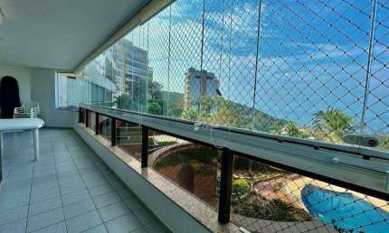 Apartamento com 4 dormitórios à venda, 170 m² por R$ 1.250.000,00 - Morro Sorocotuba - Guarujá/SP