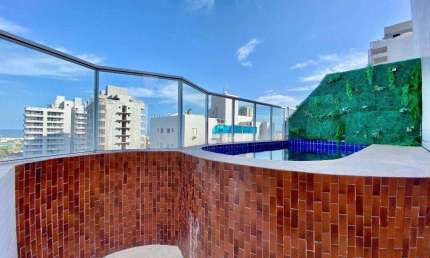 Cobertura com 2 dormitórios à venda, 100 m² por R$ 430.000,00 - Enseada - Guarujá/SP