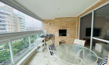 Apartamento com 3 dormitórios à venda, 121 m² por - Riviera de São Lourenço - Bertioga/SP