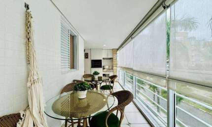 Apartamento com 3 dormitórios para alugar, 118 m² - Riviera de São Lourenço - Bertioga/SP