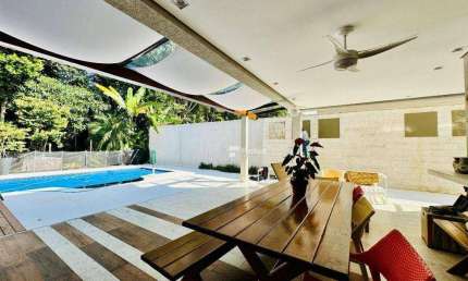 Casa com 4 dormitórios para alugar, 247 m²  - Praia da Riviera de São Lourenço - Bertioga/SP