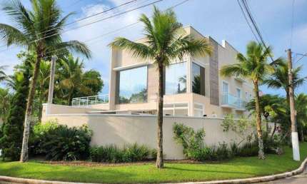 Casa com 5 dormitórios, 1050 m² - venda por R$ 6.500.000,00 ou aluguel por R$ 30.000,00/mês - Acapulco - Guarujá/SP