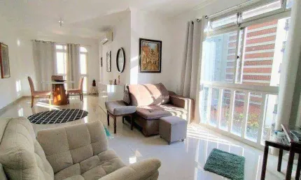 Apartamento com 3 dormitórios à venda, 106 m² por r$ 540.000,00 - pitangueiras - guarujá/sp