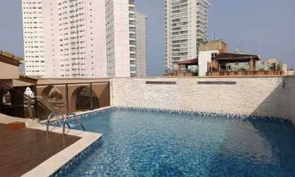 Apartamento com 3 dormitórios à venda, 140 m² por r$ 700.000,00 - enseada - guarujá/sp