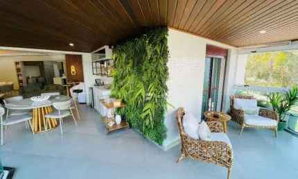 Apartamento com 4 dormitórios à venda, 195 m²- Riviera de São Lourenço - Bertioga/SP