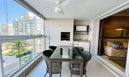 Apartamento com 4 dormitórios para alugar, 120 m² - riviera de são lourenço - bertioga/sp