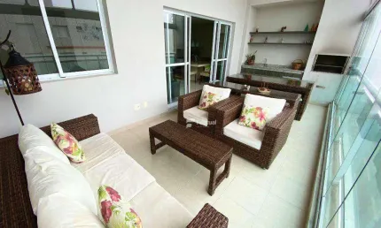 Apartamento com 3 dormitórios à venda, 134 m² por r$ 1.430.000,00 - astúrias - guarujá/sp