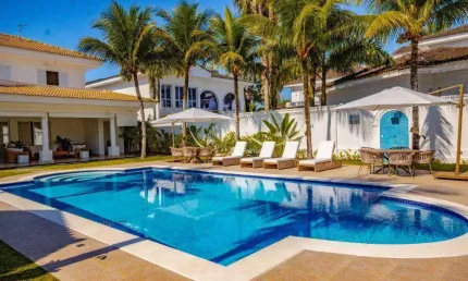 Casa com 6 dormitórios à venda, 800 m² por r$ 8.500.000,00 - acapulco - guarujá/sp
