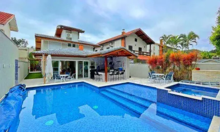 Casa com 6 dormitórios à venda, 270 m² - riviera de são lourenço - bertioga/sp