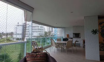 Apartamento com 4 suítes à venda, 214 m² - Riviera de São Lourenço - Bertioga/SP