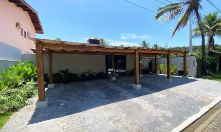 Casa com 4 dormitórios à venda, 320 m² por r$ 3.300.000,00 - acapulco - guarujá/sp