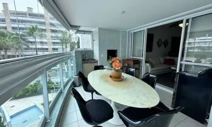 Apartamento com 4 suítes à venda, 141 m² - riviera - módulo 7 - bertioga/sp