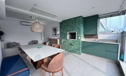 Apartamento com 2 suítes à venda, 123 m² - riviera de são lourenço - bertioga/sp