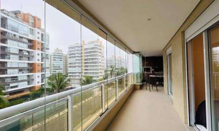 Apartamento com 4 dormitórios para alugar, 138 m²  - Riviera de São Lourenço - Bertioga/SP