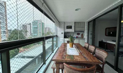 Apartamento com 3 dormitórios à venda, 145 m² - Riviera de São Lourenço - Bertioga/SP