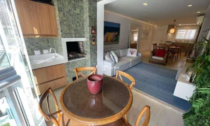 Apartamento com 3 dormitórios à venda, 106 m² - riviera de são lourenço - bertioga/sp