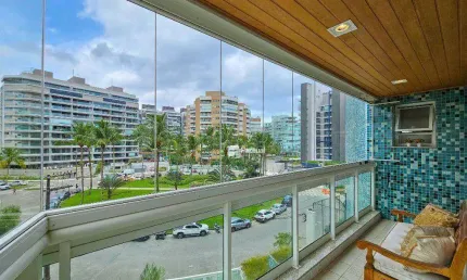 Apartamento com 4 dormitórios à venda, 197 m²  - riviera de são lourenço - bertioga/sp