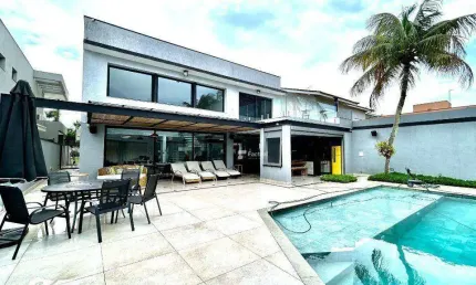 Casa em condomínio fechado com 5 quartos à venda na Rua Antônio Faustino dos Santos, 119, Jardim Acapulco, Guarujá