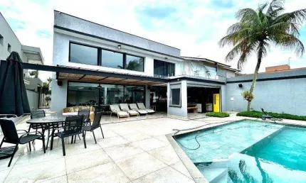 Casa em condomínio fechado com 5 quartos para alugar na Rua Antônio Faustino dos Santos, 119, Jardim Acapulco, Guarujá