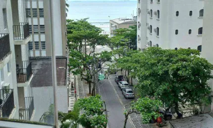 Apartamento com vista para o mar à venda na praia das pitangueiras - guarujá / sp.