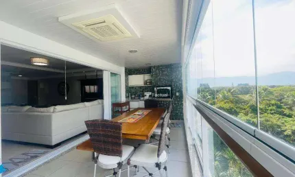 Apartamento com 4 dormitórios à venda, 154 m²  - Riviera de São Lourenço - Bertioga/SP