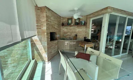 Apartamento com 3 dormitórios à venda, 108 m² - riviera  de são lourenço - bertioga/sp