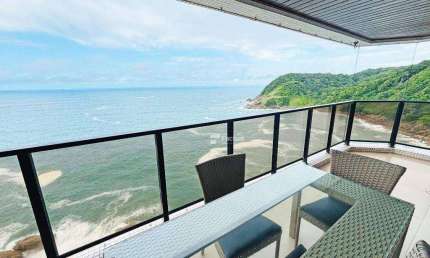 Apartamento com 3 quartos à venda na Caminho das Tartarugas, 201, Enseada, Guarujá
